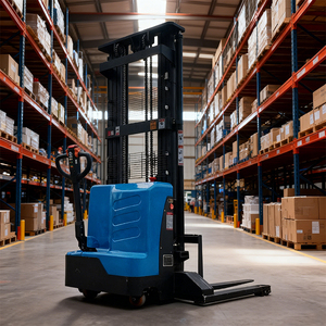Pabrik Forklift listrik 1500kg 2ton <span class=keywords><strong>Stacker</strong></span> palet listrik seimbang tumpuk listrik - Product Image 3