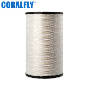 ไส้กรองอากาศรถบรรทุก Coralfly รุ่นใหม่ AF25627 AF25468 AF25454 600-185-6100 P608885 P777869 ขนาด OEM กรองละเอียด 10-30 ไมครอน - Product Image 4