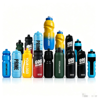 Bouteille d'eau personnalisée pour le cyclisme. Plusieurs styles et couleurs disponibles. Sans BPA. Étanche aux fuites. Pour le cyclisme, les sports et les activités de plein air.