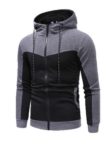 Sudadera con Capucha de Punto Informal para Hombre, con Logotipo Personalizado de Primera Calidad, de Forro Polar Ligero de Poliéster para Invierno - Product Image 2