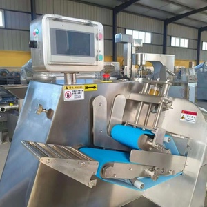 Machine de découpe automatique industrielle à convoyeur pour viande fraîche de bœuf, saucisses, <span class=keywords><strong>salami</strong></span>, bacon, fromage et steak, 1-30 mm - Product Image 2