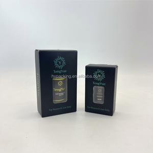 Cajas y pegatinas de papel personalizadas TY Manufacturers para viales de 3ml-10ml con ventana para péptidos, con inserto de plástico rígido para polvo suelto - Product Image 6