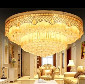 Zeal Lighting Nordic Modern Luxury Crystal Luces de techo Fuente LED de alta calidad con base de hierro para sala de estar - Product Image 1