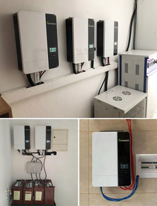 อินเวอร์เตอร์ GROWATT ไฮบริดโซลาร์ MPPT 3kw 3000w 5kw 5000w 24V 48V แบบออนกริดและออฟกริด SPF 5000 DC/AC - Product Image 3
