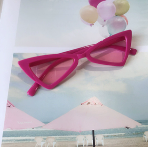 Lunettes de soleil triangulaires pour enfants, lunettes de soleil pour bébés, style rétro Harajuku pour garçons et filles, 2019 - Product Image 5