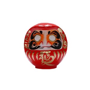 Sıcak satış toptan reçine emici japon tasarım kırmızı Daruma bebek - Product Image 1