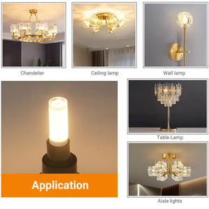 Bán buôn 6 Wát E12 LED bóng đèn Gốm + PC 600LM không nhấp nháy ánh sáng ETL FCC chứng nhận cung cấp ánh sáng và Mạch Giải pháp thiết kế - Product Image 3