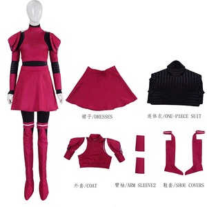 Disfraz de Guerreros Rojos <span class=keywords><strong>M3GAN</strong></span> 2.0 para Fiesta de Halloween, Cosplay de Película, HORR-004 - Product Image 2