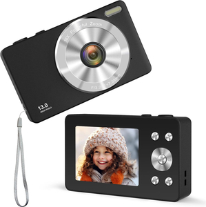 Mô hình 2025-Máy ảnh trẻ em bền và dễ sử dụng với Zoom 16X & ghi hình HD cho các cuộc phiêu lưu ngoài trời - Product Image 1