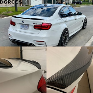 For 3 Series F30 F35&M3 F80 Sedan CS Style Carbon Fiber <b>Rear</b> <b>Spoiler</b> Trunk Wing 2011-2019 Carbon Fiber - Product Image 4