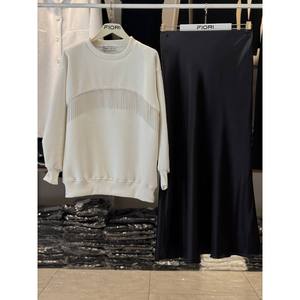 เสื้อสเวตเชิ้ตผู้หญิงฟิโอริ ผ้าฟลีซอะคริลิก 100% ระบายอากาศได้ดี แขนเสื้อแบบปกติ - Product Image 1