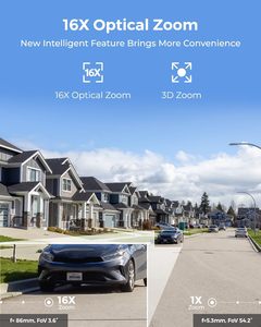 Reolink 4k PoE PT IP <span class=keywords><strong>Camera</strong></span> An Ninh với 3D 16X Zoom quang học 8MP 2 cách nói chuyện Màu sắc tầm nhìn ban Đêm giám sát nhà với Spotlight - Product Image 3