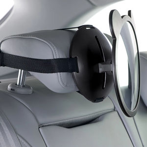 Espejo Retrovisor para Asiento Trasero de Coche Bebeconfort, Color Negro, Ajustable, Vista Lateral de Seguridad, Multifunción, Certificado R129 - Product Image 1