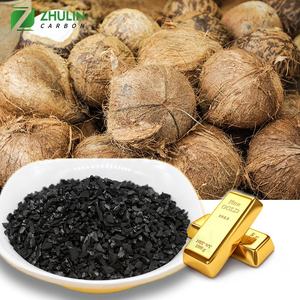 ZHULIN Gold extraction granulaire charbon actif 6*12 maille prix par tonne avec raffinage <span class=keywords><strong>de</strong></span> la méthode au cyanure - Product Image 6