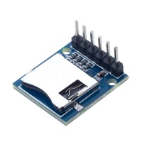 EParthub 3.3V Placa de Circuito Adaptadora de Tarjeta Mini SD/Mini TF Soldada, Lector/Grabador de Tarjetas