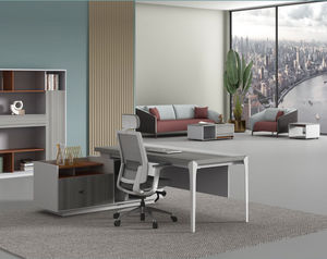 Scrivania Direzionale Moderna Convertibile in Legno con Funzione Estensibile per <span class=keywords><strong>Lavoro</strong></span> al Computer - Product Image 4