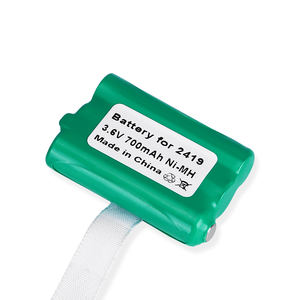 Paquete de batería de teléfono inalámbrico Doublepow precio de fábrica 3,6 V 700mAh paquetes de baterías recargables con <span class=keywords><strong>BMS</strong></span> Power juguetes médicos barcos - Product Image 2