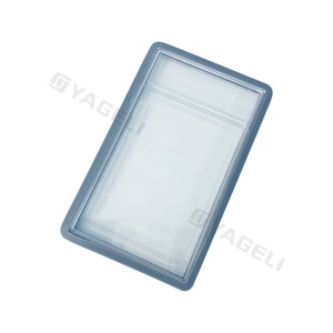 JUST in CASE Best Selling Clear Transparent Silicone Graded Card Display Bumper with Custom Logo for Slab <b>Protector</b> - Product Image 1