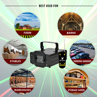 Répulsif électronique laser professionnel pour oiseaux d'intérieur, dispositif anti-pigeons, anti-courailles et anti-éperviers pour entrepôts, granges, garages, OEM