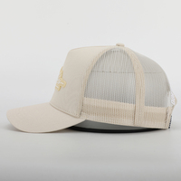 Casquette de baseball en maille à 5 panneaux avec logo personnalisé en PVC, vente en gros d'usine OEM BSCI, Gorras classiques unies, Casquette Trucker en coton pour hommes