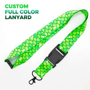 Custom Summer Event Promotional Gift Lanyards Custom Logo Quick Release Safety <b>Buckle</b> Neck Strap - Product Image 1