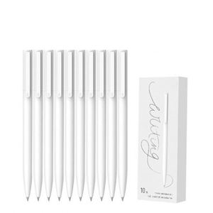 Regalos Corporativos Promocionales, Elegantes Bolígrafos de Gel Blanco Puro Personalizados con Logotipo para Eventos de Marca y Obsequios Empresariales - Product Image 4