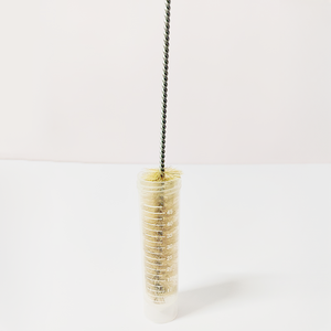 Cepillo de cerdas naturales, cepillo de limpieza manual de precisión, cepillo de limpieza de tubos de ensayo de laboratorio - Product Image 5