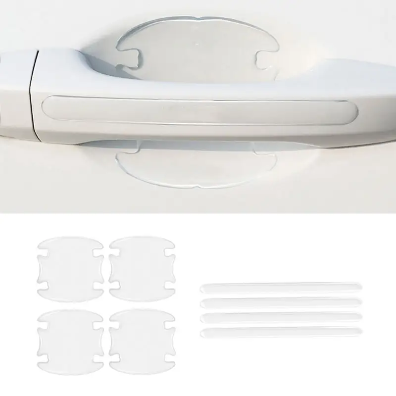 OEM Car Door Bowl Film Anti-Scratch car Sticker maniglia della porta specchietto retrovisore ruota sopracciglio Protector Strip accessori universali
