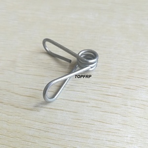 High Quality <b>Spring</b> Clamp Fiberglass Post Metal <b>Clips</b> - Product Image 3