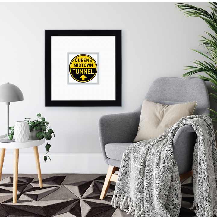 TD Courtside Market Queens Midtown Tunnel Framed Wall Art
