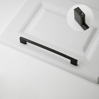 Poignée de tirage en alliage d'aluminium écologique et durable, couleur laiton doré, pour tiroirs de cuisine et commodes, plusieurs tailles, luxe