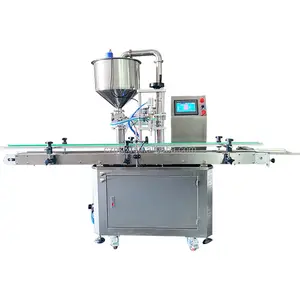Automatic Bottle Gel Liquid Lotion Ointment Beauty Cream Paste Liquid Filling Machine For Cosmetic Production Fill Line