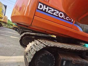 Excavatrice sur chenilles Doosan DH220, équipement de construction hydraulique de 22 tonnes - Product Image 5
