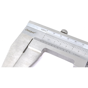 Calibrador Vernier Dasqua de 0-500 mm, de Alta Resistencia, con Mordazas de Estilo Nib de Gran Tamaño y Ajuste Fino, 1310-0005, 500 mm - Product Image 2