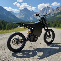 Nueva Motocicleta Eléctrica HCBK-X30 2026, Superventas, 22000W, 72V 75Ah, Autonomía de 200KM, 495Nm de Torque, 130km/h, Frenos Hidráulicos