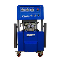 Machine de pulvérisation de mousse isolante et imperméable en polyuréthane haute pression Reanin K2000 pour projets de toiture et isolation