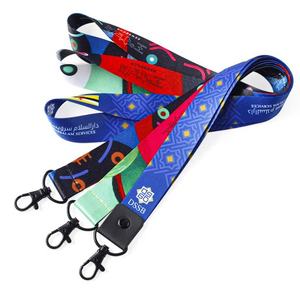 Lanière de cou Jacquard en polyester personnalisée avec crochet à bouche d'aigle Offset et options d'impression en sérigraphie - Product Image 4