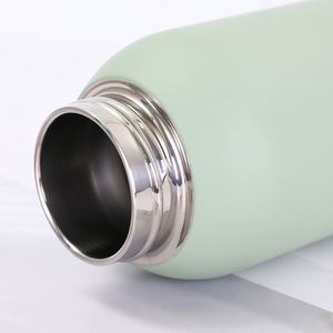 1L Hot Sell Insulated Water Bottles Double Wall Sport Bottle Outdoor Water Bottles With <b>Straw</b> Lid - Product Image 4