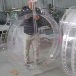 Tubes en plastique conçus en usine de tubes à bride acrylique pour un projet exact Livraison rapide Joint standard PMMA à bride acrylique - Product Image 2