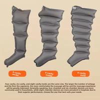 Masseur pour les pieds et les jambes, bottes de compression d'air à 6 chambres, taille réglable, AS ALL STAR CE