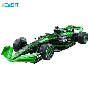 Ensemble de blocs de construction de voiture de course de Formule 1 Sauber <span class=keywords><strong>F1</strong></span> Team C44 à l'échelle 1:8, 40 pièces en plastique ABS, jouet de construction pour les 14 ans et plus - Product Image 3