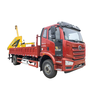 FAW 6x4 ручной дизельный грузовой автомобиль грузоподъемностью 10 тонн с краном популярная модель гарантированное качество доступны индивидуальные варианты - Product Image 1