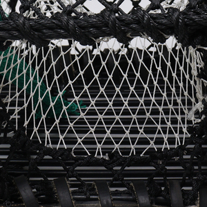 Resistente in acciaio aragosta Creel pentola per granchio zincata immersione modellata di acquacoltura trappola con telaio in acciaio per la pesca del pesce - Product Image 3