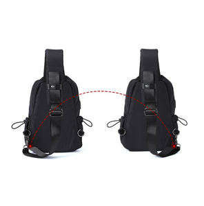 Nueva Bolsa de Hombro Cruzada de Tela Ecológica Oxford con Bloqueo RFID, Bolsa de Pecho Cruzada para Hombre - Product Image 5