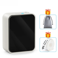 Imprimante d'étiquettes thermiques sans fil Jumon pour USB, 203 dpi, mini imprimante d'étiquettes adhésives portable, impression rapide, machine à étiquettes autocollantes