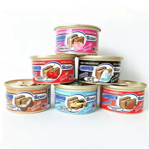 <span class=keywords><strong>ABRO</strong></span> Désodorisant de voiture anti-déversement 60 jours avec pièces métalliques pour la maison, le bureau ou la voiture - Product Image 2