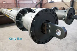 Construction Foundation Drilling Equipment Spare Part Bauer Rotary Drilling Interlock Kelly Bar For Drilling Rig