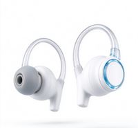 Écouteurs intra-auriculaires sans fil, ajustement stable pour l'entraînement, la course à pied et le cyclisme, son stéréo HiFi avec étui de charge