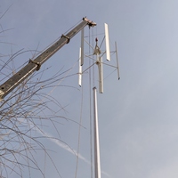 Éolienne à axe vertical de 3000 W pour usage domestique