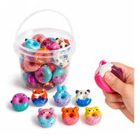 Jouet Squishy à Remontée Lente en Forme d'Animaux (Renard, Lapin, Cochon, Panda, Chat) – Anti-Stress Sensoriel, Fidget, Cadeau de Fête, Vente en Gros